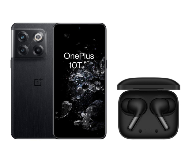 OnePlus 10T 5G 16GB/256GB Moonstone Black + Buds Pro - 1076695 - zdjęcie